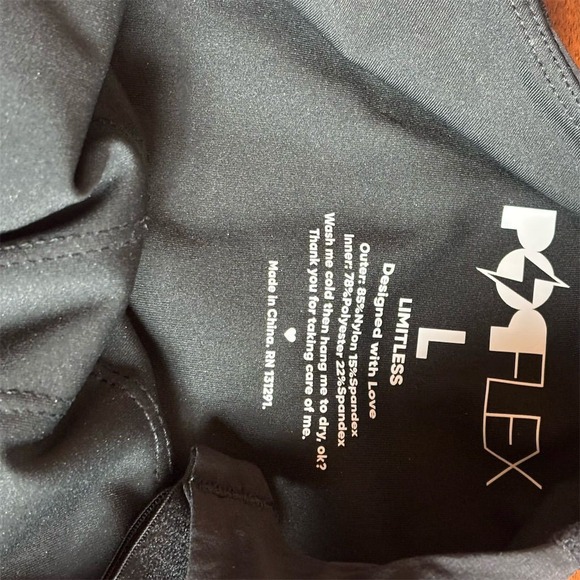 POPFLEX Women's Flare Skirt Dress Black L Tennis Running Summer - Picture 5 of 7